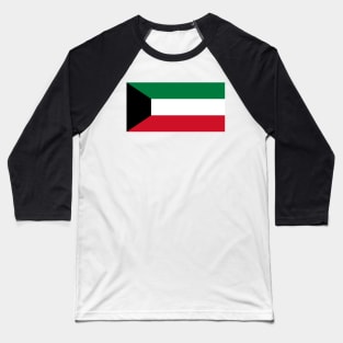 Flag of Kuwait Baseball T-Shirt